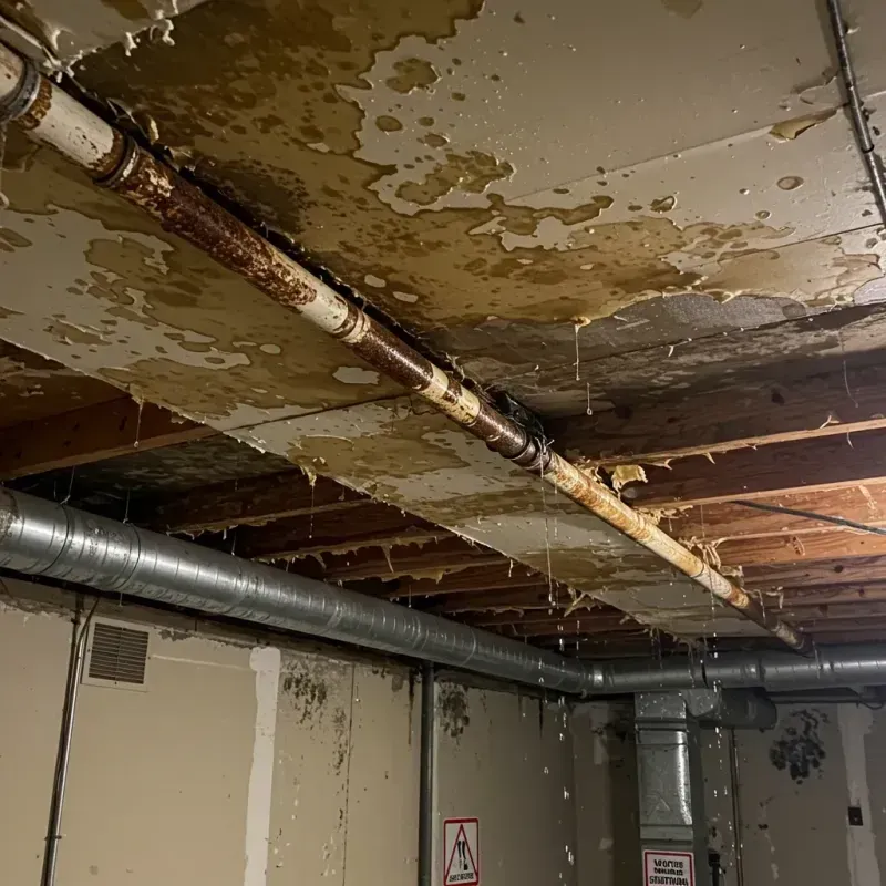 Ceiling Water Damage Repair in Oakwood, IL