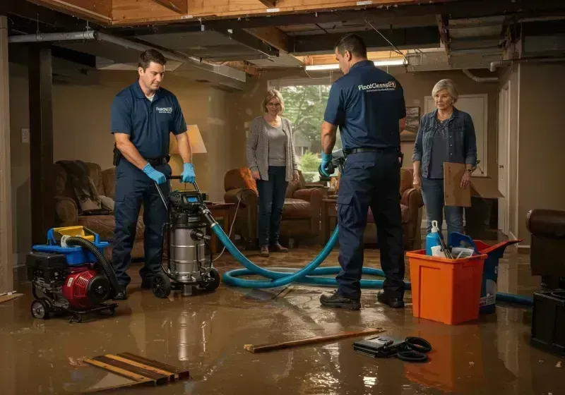 Basement Water Extraction and Removal Techniques process in Oakwood, IL