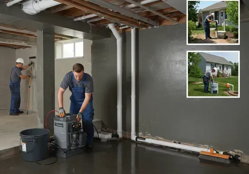 Basement Waterproofing and Flood Prevention process in Oakwood, IL